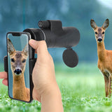 Starscope Monocular - Top-Rated Monocular 12X50 High Power HD Monocular with Smartphone Holder & Tripod – Waterproof Monocular Telescope